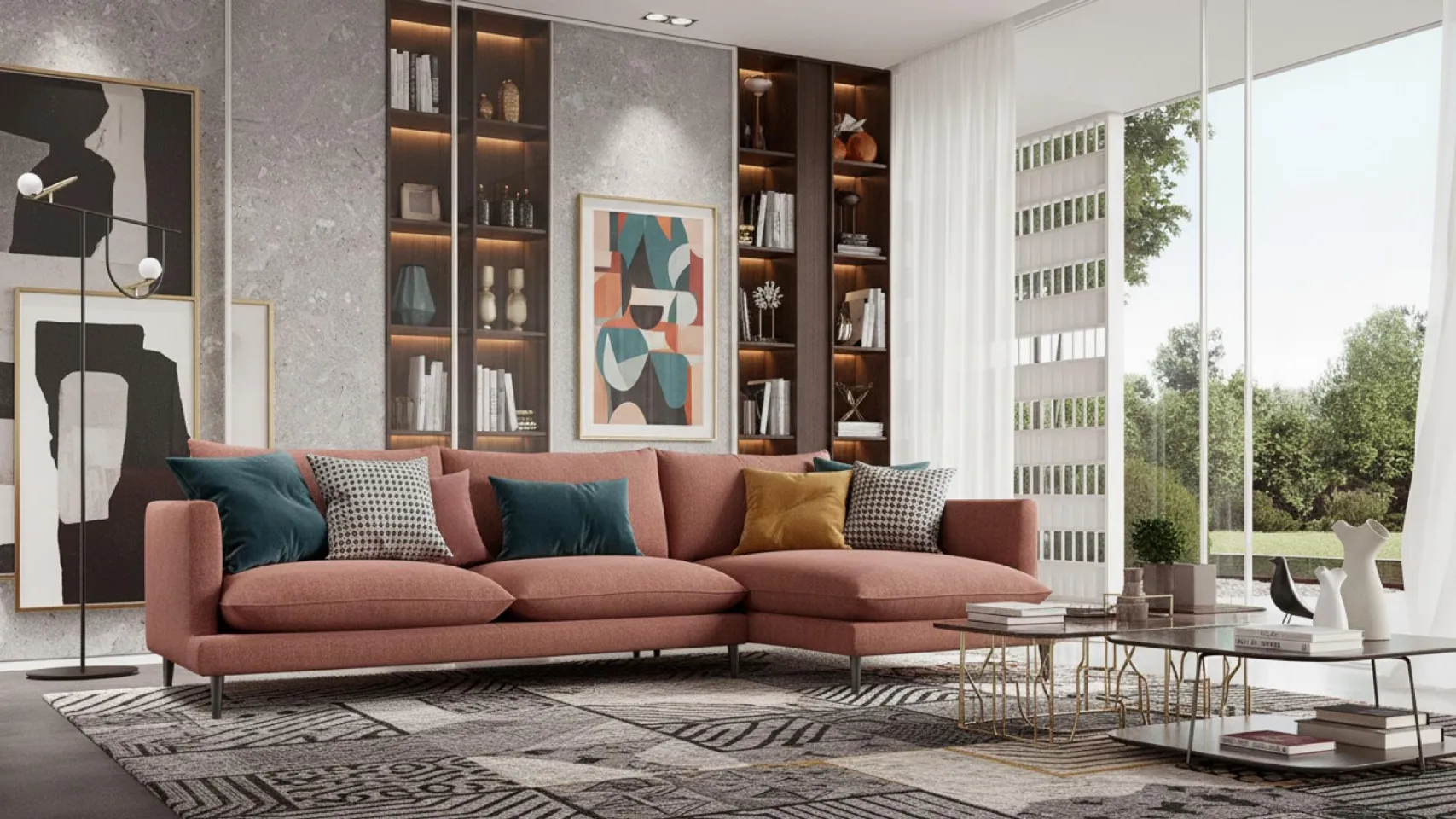 divano moderno minimal