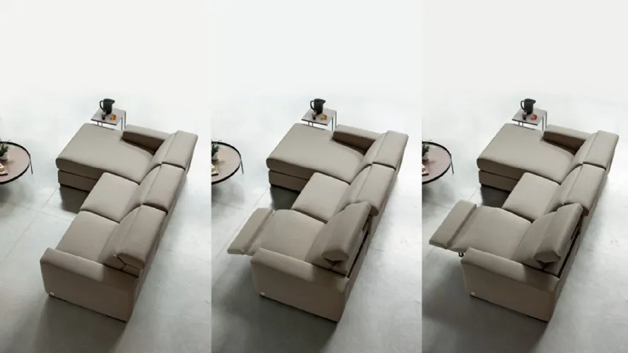 Marvin divano con relax motorizzato