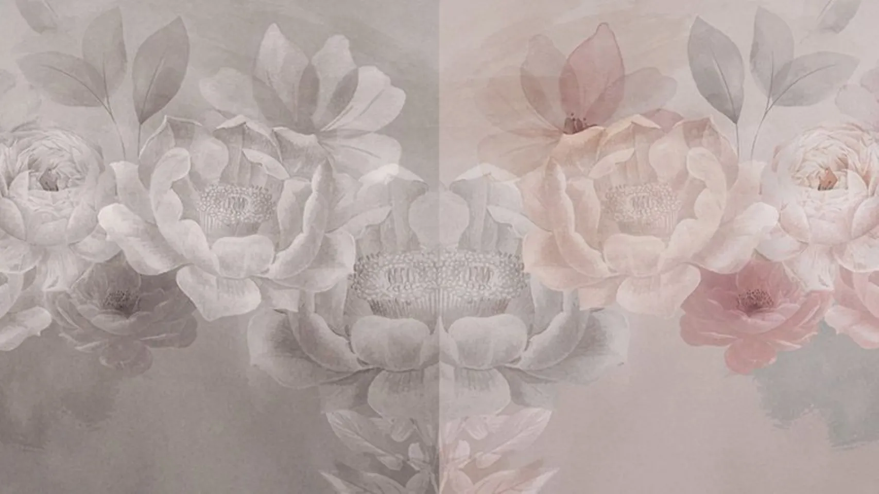 carta da parati con rose