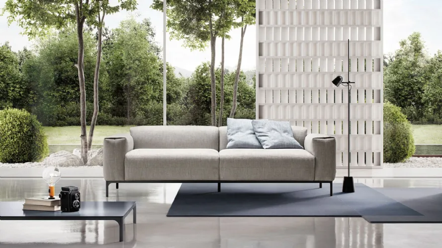 divano moderno in tessuto Spencer