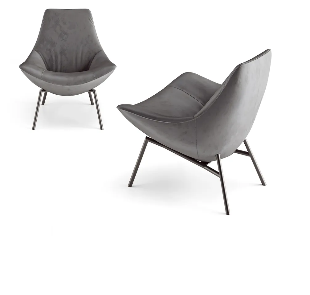 thelma poltroncina design avvolgente