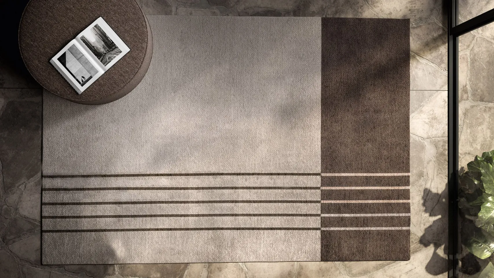 tappeto per ambienti di design