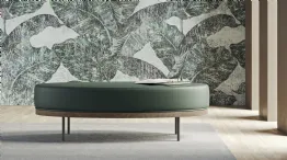pouf ovale classico beverly