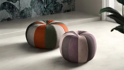 pouf rotondo colorato Bound