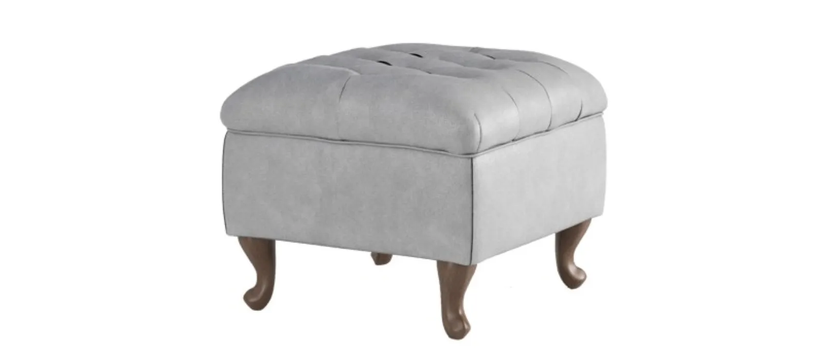 pouf classico in ecopelle calvin