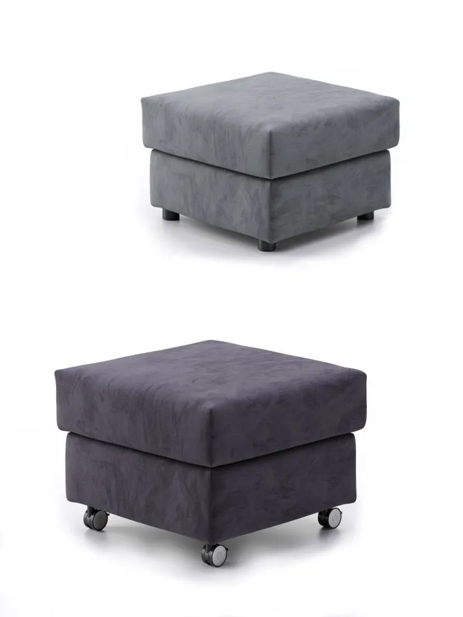 pouf tradizionale in tessuto denis