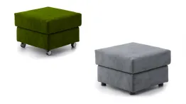 pouf con ruote universale