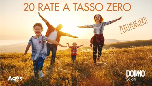 Zero pensieri - 20 rate divano a tasso zero