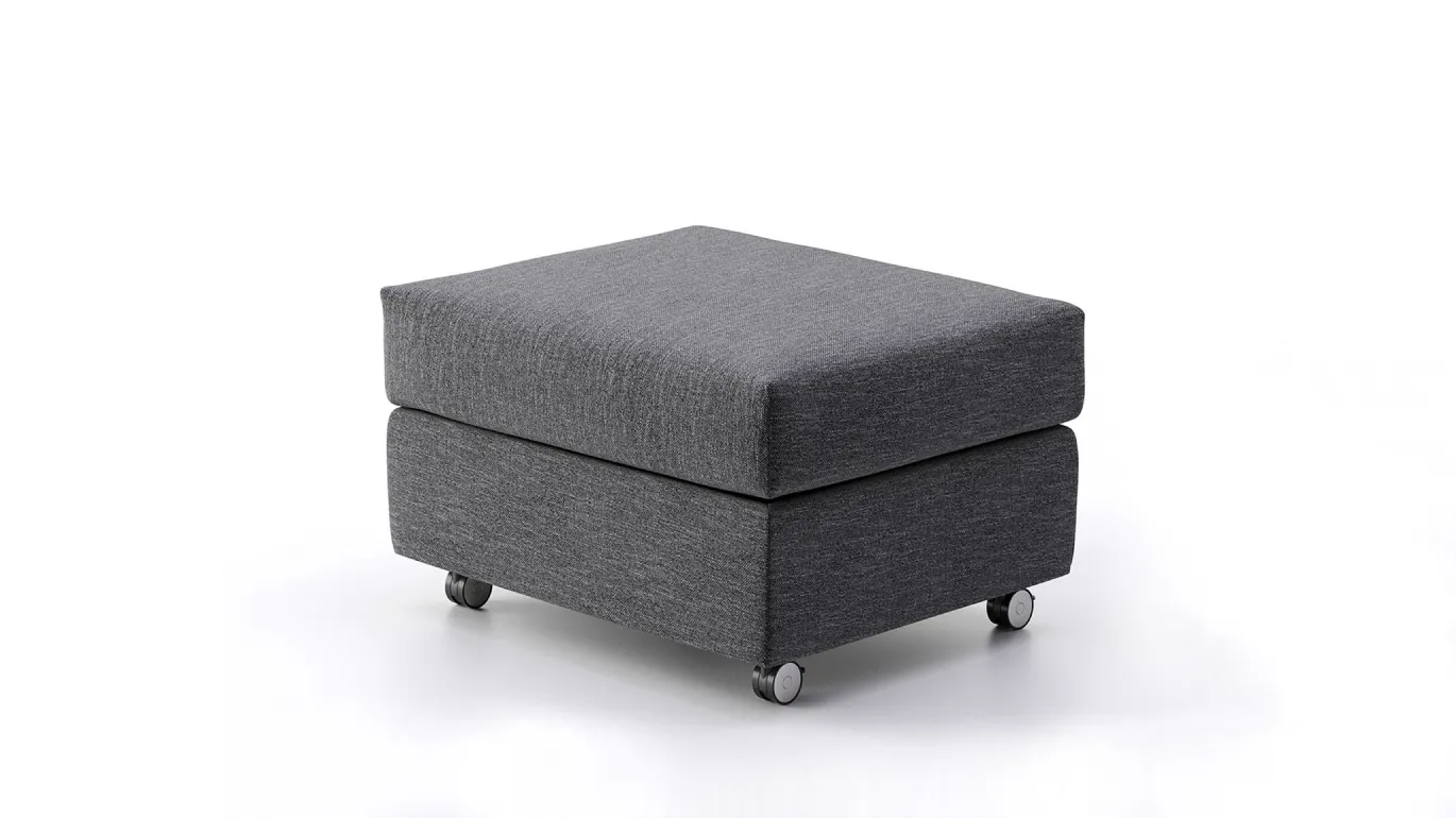 pouf con ruote contenitore Fly