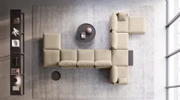 Freedom divano componibile con moduli