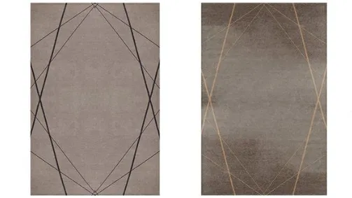 tappeto moderno geometrico