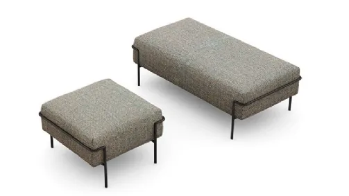 pouf dallo stile contemporaneo