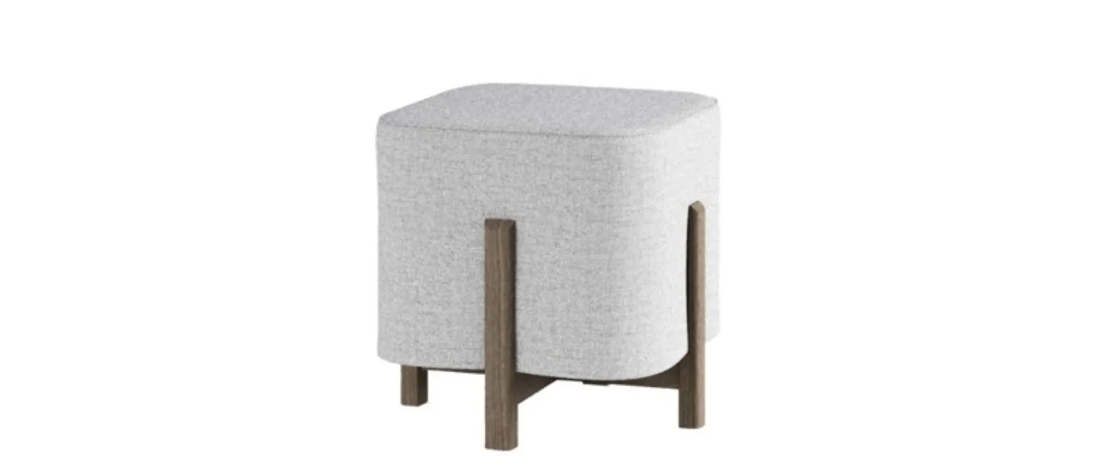  kip pouf con telaio in legno