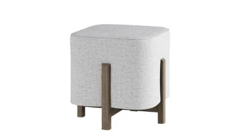  kip pouf con telaio in legno