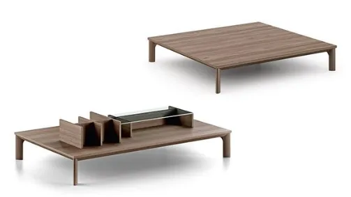 solid wood coffee table