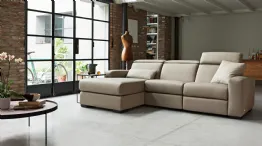 divano moderno con penisola Marvin