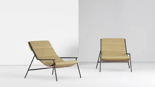 Poltrona in metallo di Design