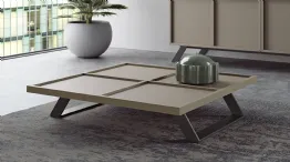 otis tavolino di design con inserti 