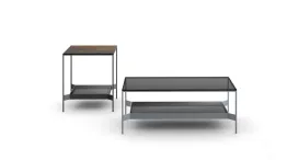 Tavolini dal design moderno con doppio ripiano