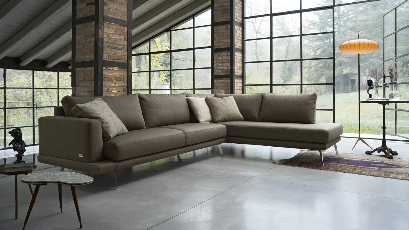 divano moderno angolare Philip 77