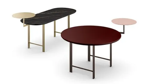 tavolini eleganti con due piani