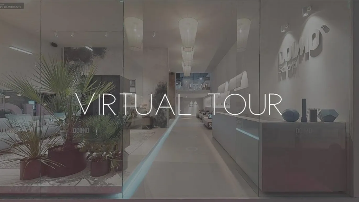 Virtual tour fiera milano Doimo Salotti