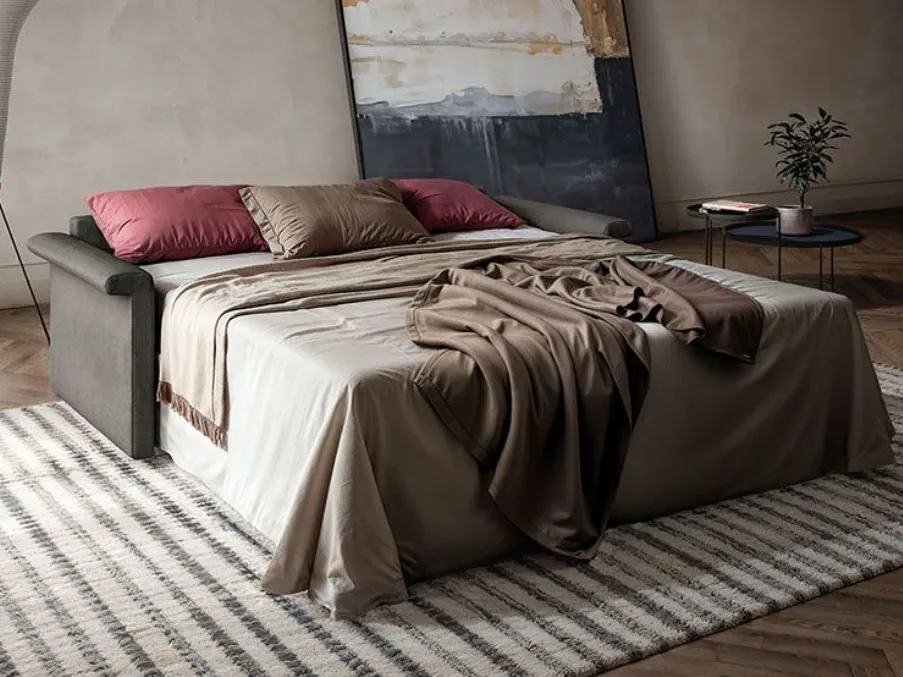 divano letto matrimoniale aperto