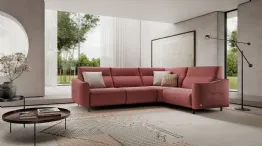 Samuel divano angolare con relax