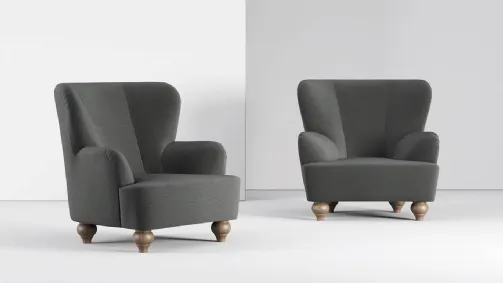Poltrona di design classico