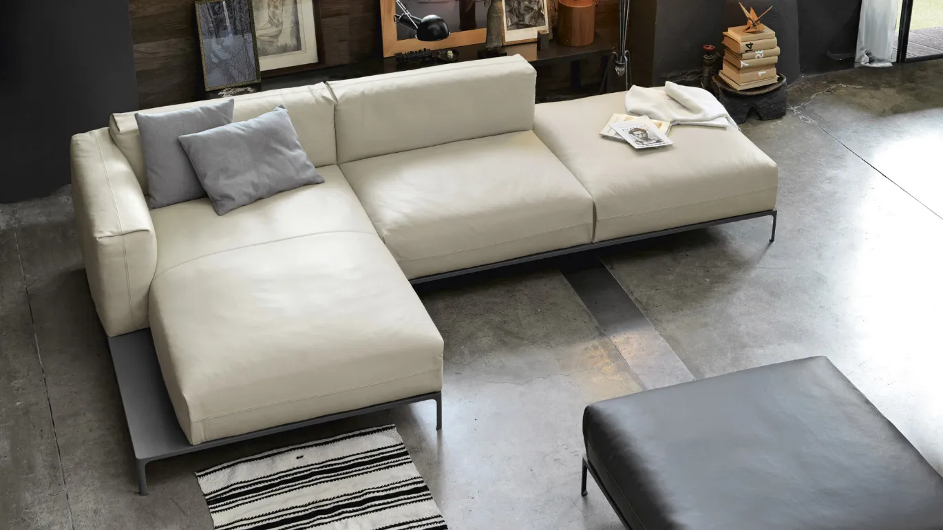 divano di design con chaise longue Spencer