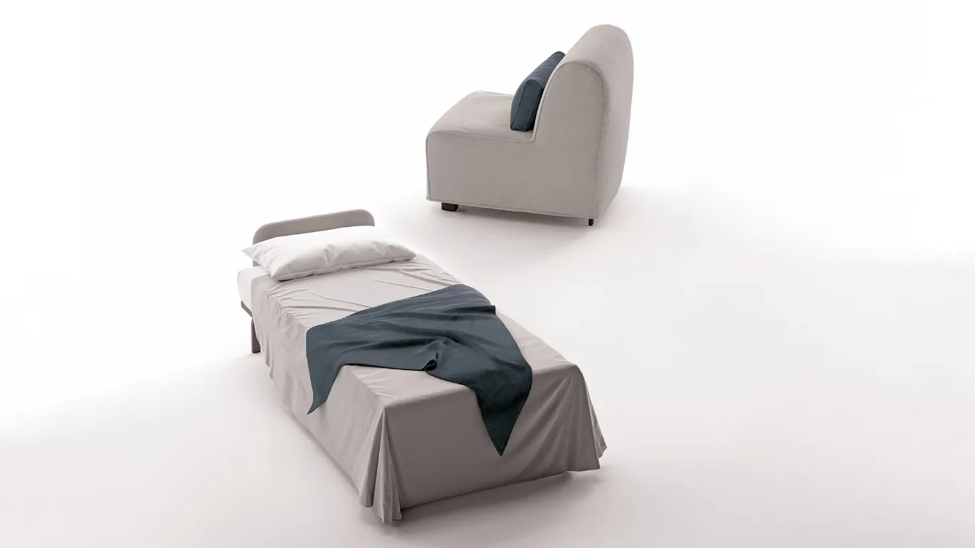 poltrona letto aperta