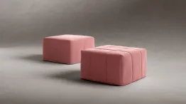 pouf letto elegante