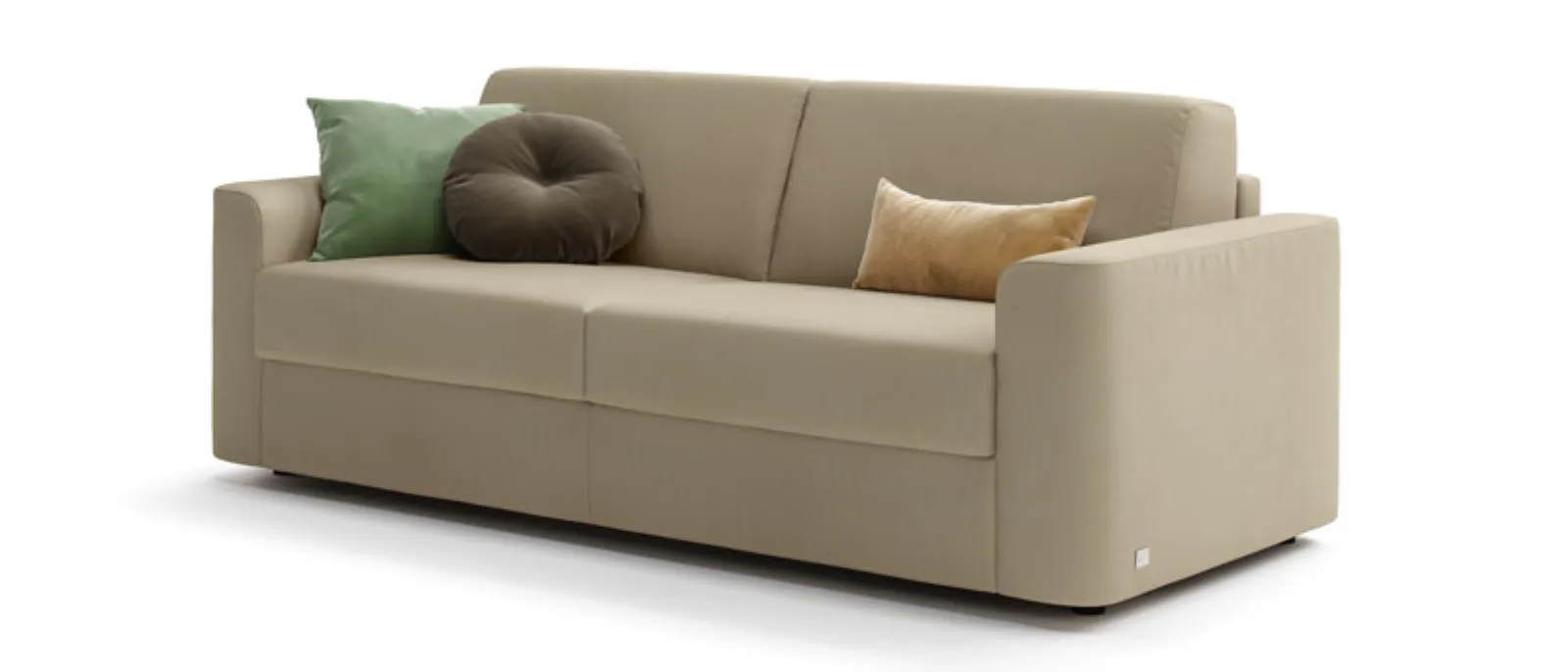 divano letto beige