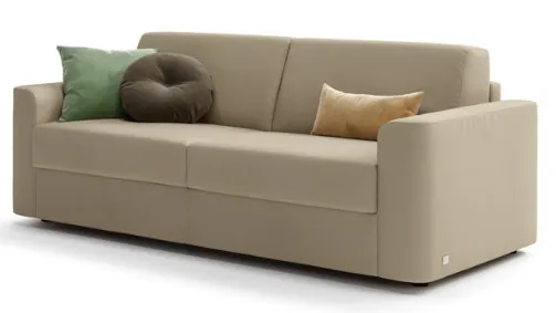 divano letto beige