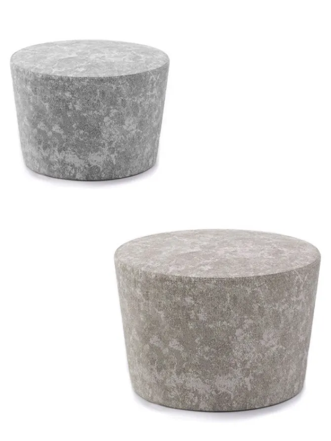 pouf conico in tessuto tod